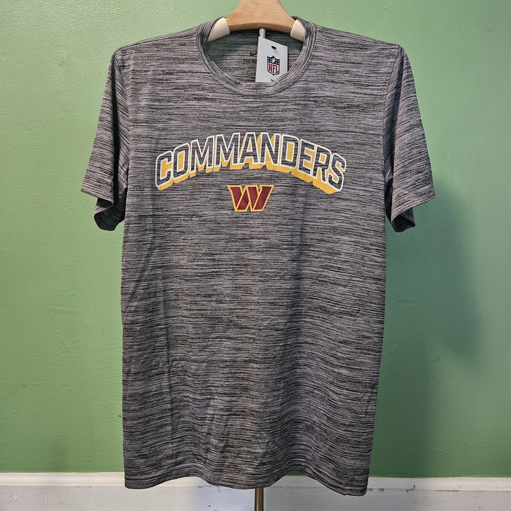 Nike‎ Men's NFL Washington Commanders Blitz Velocity Modern Performance T-Shirt